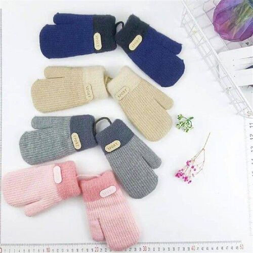 Kids Winter Gloves for Boys Girls Knitted Thermal Gloves