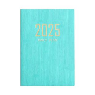 A5 2025 Agenda Book with Calendar English Daily Weekly Month