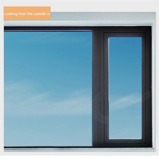 Solar Mirrored Window Privacy Film Heat Insulation Self Adhe