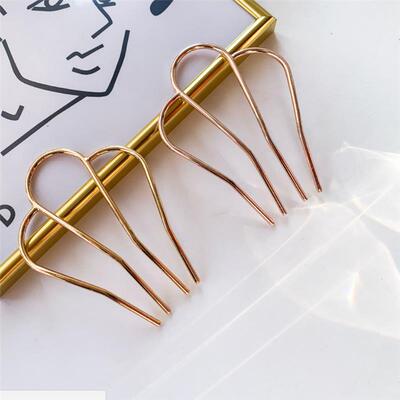 New U Shape Hair Clips Bobby Pins for Women Girls Bride Hair
