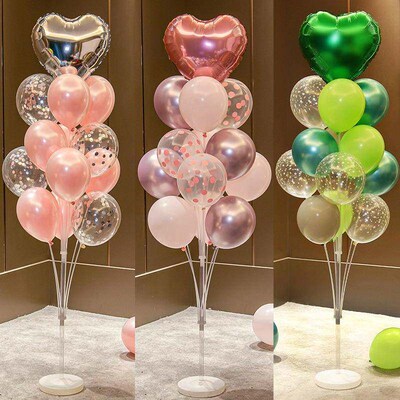 high quality balloons decorate scene set the birthday party