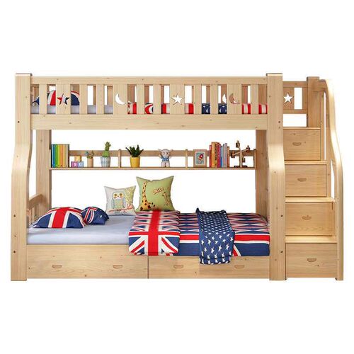 Multi-functional Bedroom Bed Dormitory High and Low Bed M Be