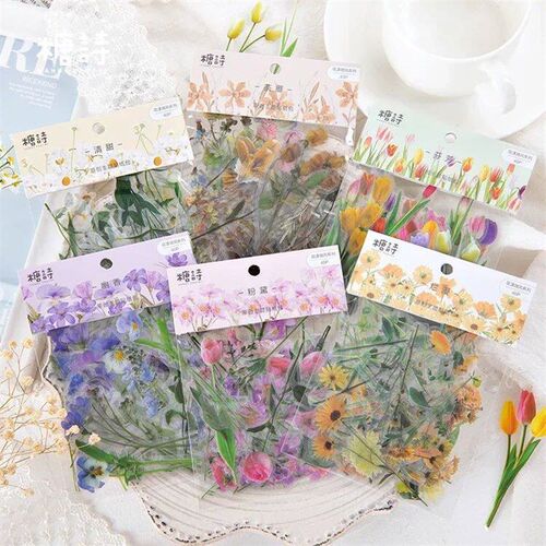 Flowers er pack 40pcs Fresh Flower Plant Transparent Waterpr