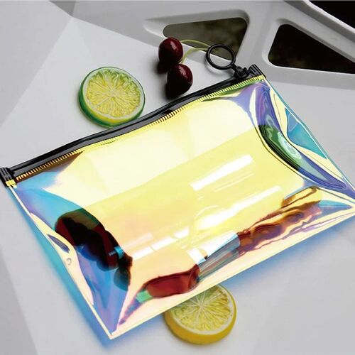 Fashion Laser Travel Cosmetic Bag Transparent Big Makeup Bag