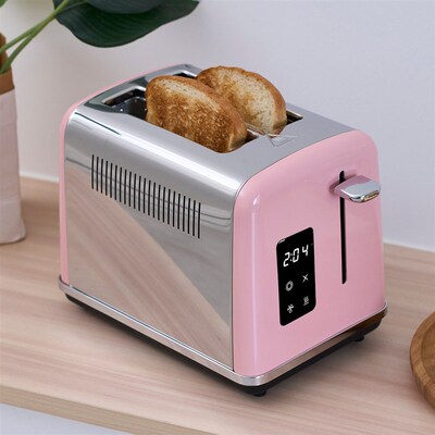 stainless steel toaster machine English button 2-4 tablets