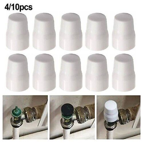 4-10pc Radiator Valve Cap Easy Push-Fit Replacement Valve
