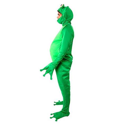 Men Funny Frog Cosplay Costume Novelty Adult Animal Hallowee