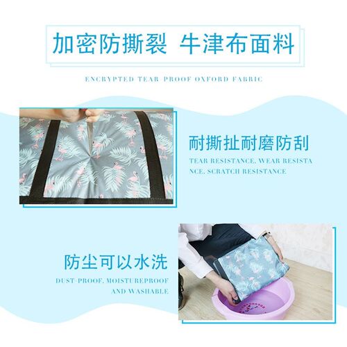 Yiwu luggage clothes storage bag super capacity portable