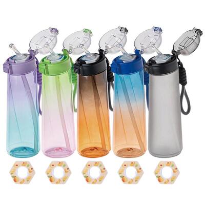 850ml Air Flavored Drinking Bottle with Flavour Pod Scent Wa