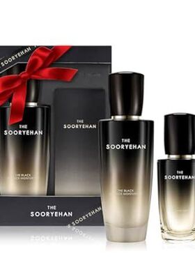 SOORYEHAN THE BLACK SKINCARE SET - Korean Skincare Gift S