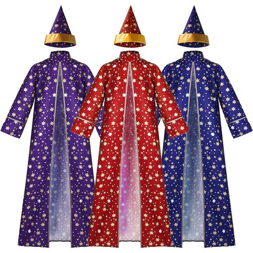 Christmas costume cosplay costume magic robe wizard robe服