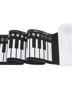 Foldable Roll Up Piano 49 Keys Silicone Portable Soft Keyboa