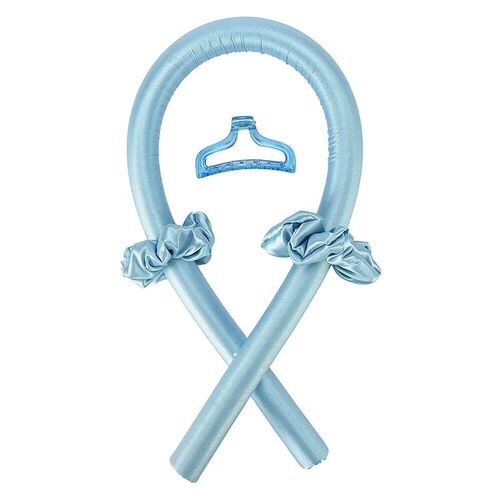 Heatless Curling Rod Headband No Heat Silk Curls Ribbon Hair