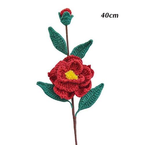 Hand-woven Crochet Preserved Flowers Artificial Knitted