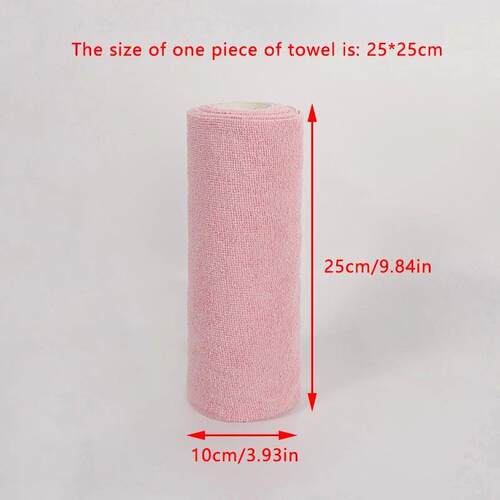 Reusable Cleaning Wipe Household Kitchen Cloth Towel Rolls D