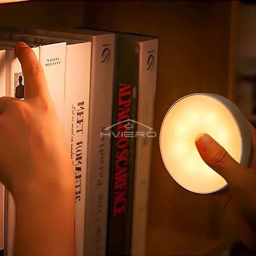 Wireless Night Light Motion Sensor Bedroom 8LED Detector Wal