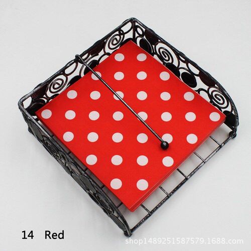 Dot Polka Pattern Napkins Colorful Printed Napkins for Weddi