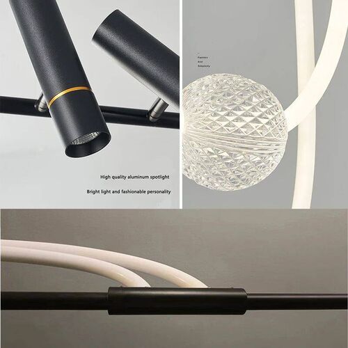Nordic Hose LED Chandelier for Kitchen Dining Living Room Ce