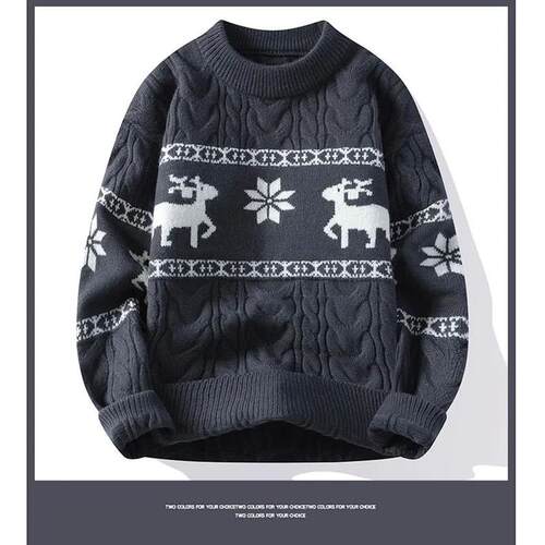 2024 Winter sweater new High End Luxury Cashmere Sweater Men