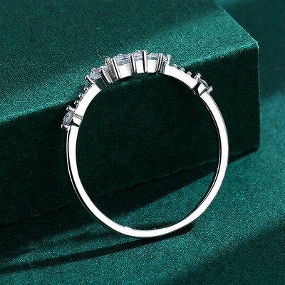 2023 NEW Classic Couple Rings For Women Four-Prong Diamond Z