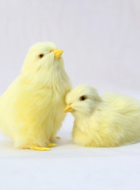Realistic Chick Decoration Cute Easter Chick Figurine Simula