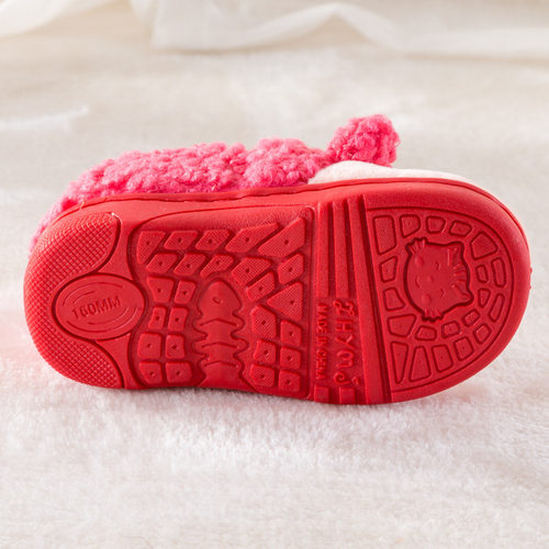 Children Slippers Boys Girls House Cotton Sheep Shoes Kids S