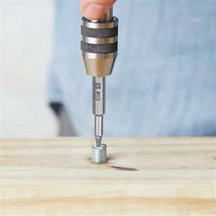 10Pcs 6.35mm Damaged Screw Extractor Drill Bit Set Stripped