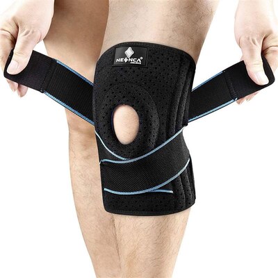 Knee Brace with Side Stabilizers for Meniscus Tear Knee Pain