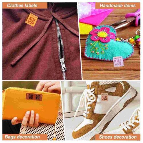 50 Pcs Handmade Label Clothing Tags Labels for Items Fabric