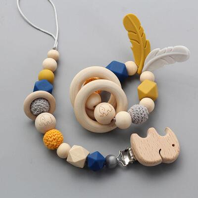 New Baby Pacifier Clip Chain Dummy Holder Nipples Children P