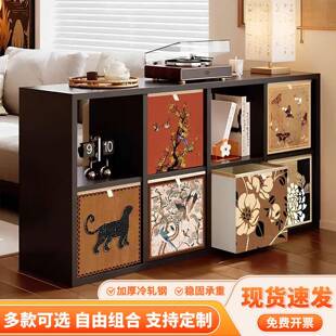 格子柜钢制卡莱克柜幼儿园自由组合书柜架落地置物电视收纳储物柜
