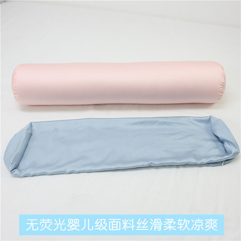 实用天丝糖果抱枕套透气长条枕套舒适四季枕套换洗枕头套圆柱枕套