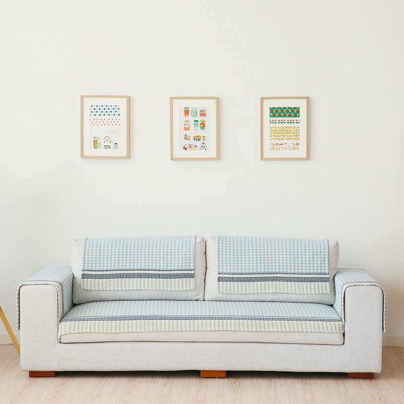 名杨织秀四季通用沙发坐垫现代简约棉线编织沙发巾布艺沙发多用垫,3C数码配件,其它配件,淘宝优惠券,粉丝福利购,淘宝优惠卷