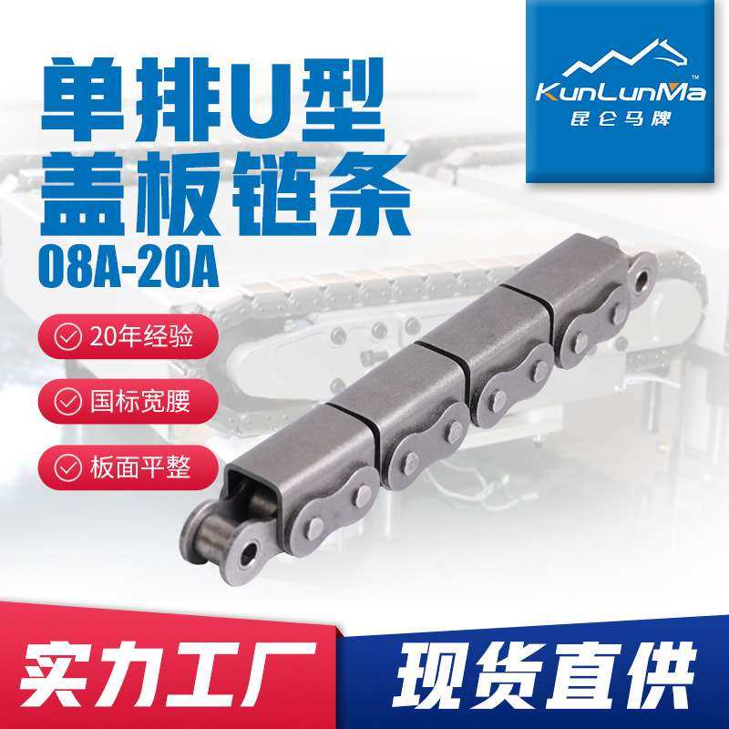 U1盖板传动链条单排滚子08B/10A/12A/16A坦克输送高强度输送链,3C数码配件,其它配件,淘宝优惠券,粉丝福利购,淘宝优惠卷