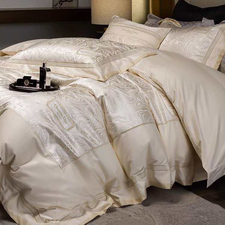 高级轻奢风100S长绒棉刺绣四件套全棉纯棉高精密提花被套床上用品,3C数码配件,其它配件,淘宝优惠券,粉丝福利购,淘宝优惠卷