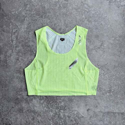 SOAR 女子马拉松跑步Crop Race Vest 速干短款背心户外运动慢跑服