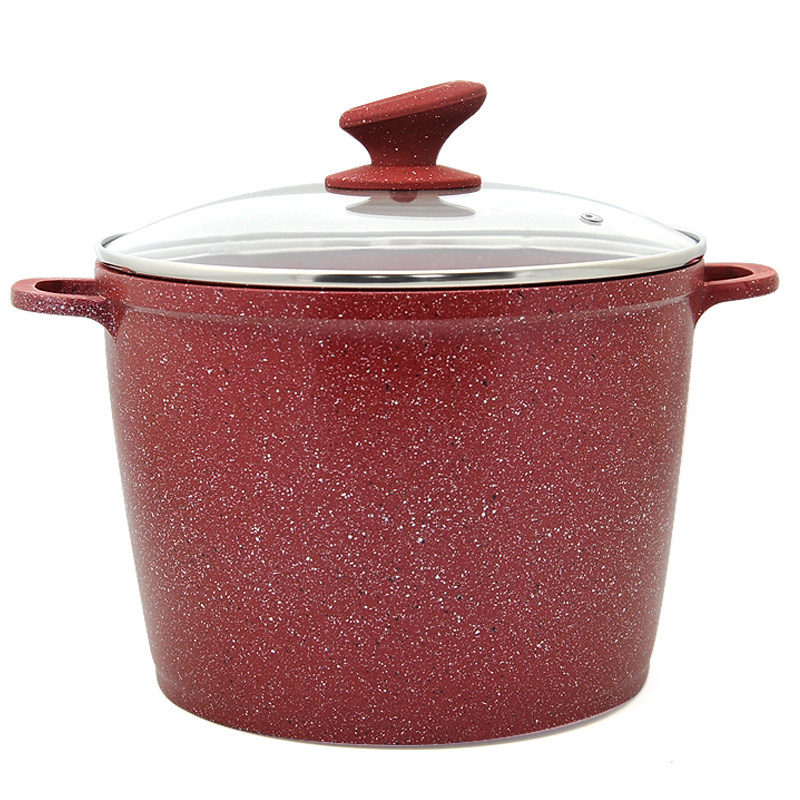 德国麦饭石不粘汤锅加深燃气通用大汤煲复合炖锅蒸锅加厚送礼