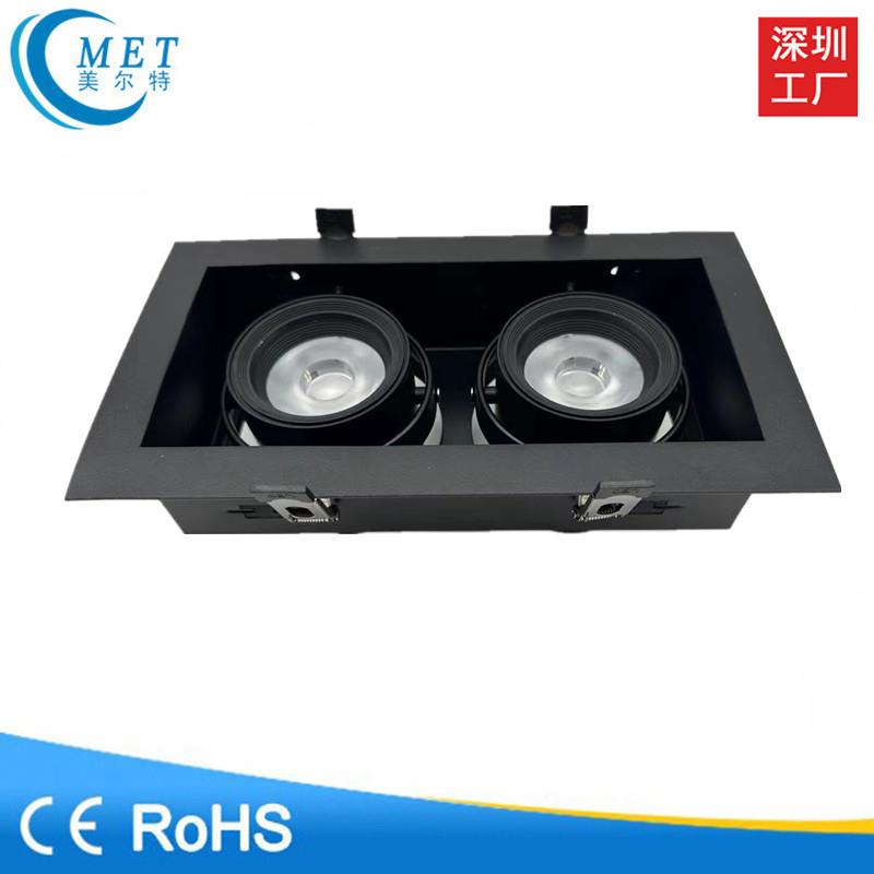 工程展厅豆胆灯40W厂家直销照明豆胆灯斗胆灯新款双头无铝深圳