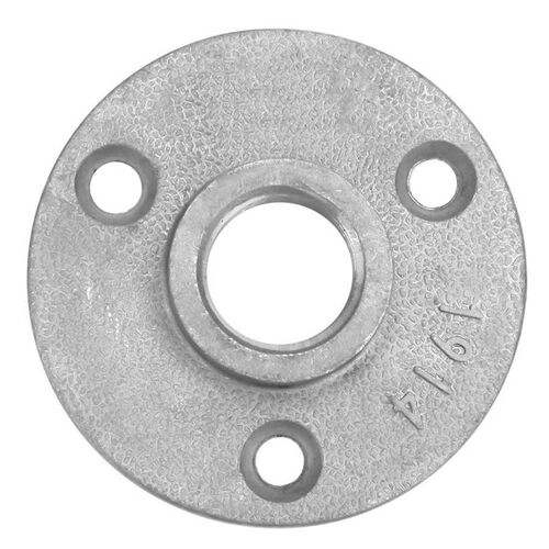 10Pcs 3 Holes 65mm DN15 Flange Pipe Base Thread Floor Flange