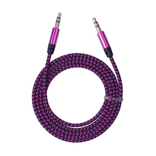 Elistooop Nylon Aux Cable 3.5mm to 3.5 mm Male to Male Jack