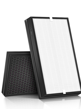 适配2 Y100C T100C滤芯装(2片装)除雾霾加强版空气净化器滤网