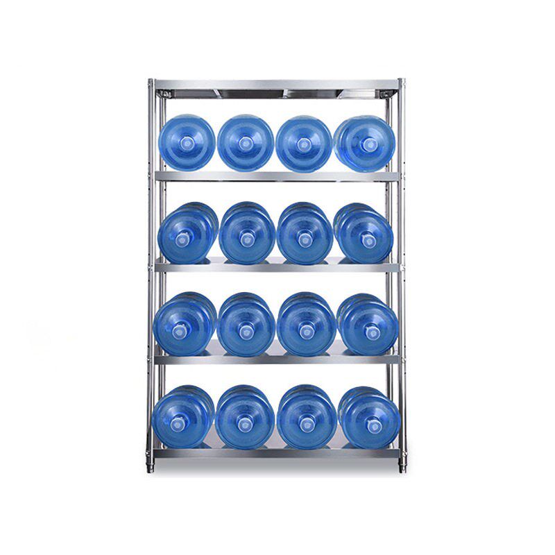 Stainless Steel Kitchen Storage Rack Floor-standing Multi-la