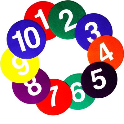 Poly Spots  Anti-Slip Spot Markers Floor for Agility Drills