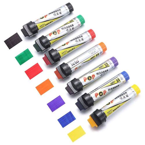 POP Waterproof Paint Permanent Refillable Marker Pen 20mm Sk
