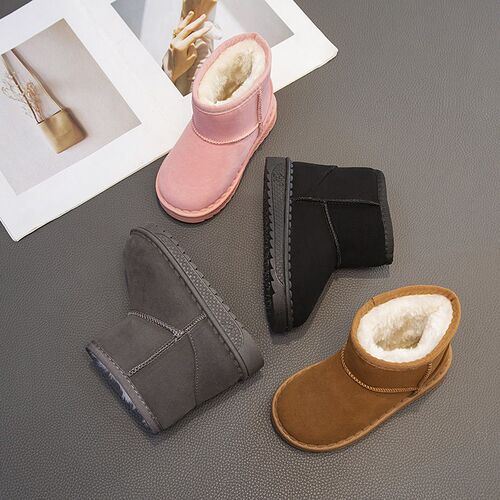Childrens Snow Boots 2025 Girls Cotton Boots Warm Boys Sh