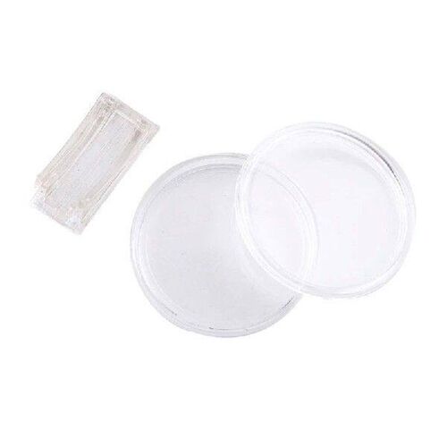 High Quality 1PC 4cm Acrylic Coin Display Case Transparent
