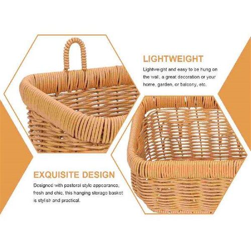 Ginger Garlic Storage Basket Planter Door Hanging Fruit
