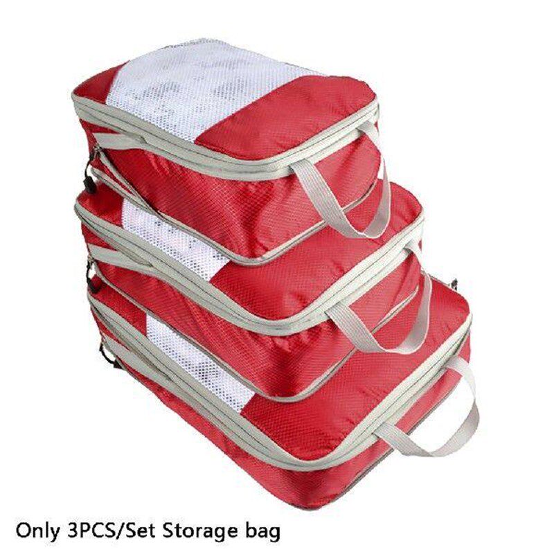3pcsset Me With Handle Travel Storage Bag Packing Cube