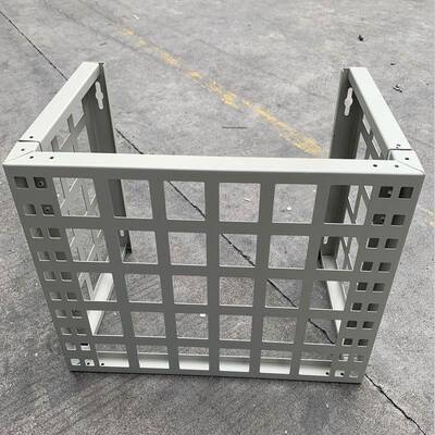 铝合金空调外机防护规罩CIR镂厂空雕花空调罩外机罩格齐全家铝制