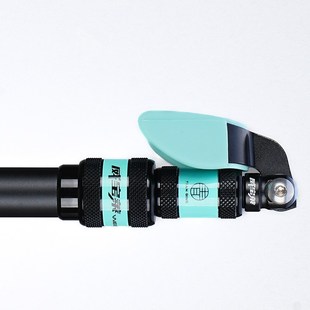 威宝莱铝合金折叠支架头全包胶垫羊角头通用金属前叉架杆器配件